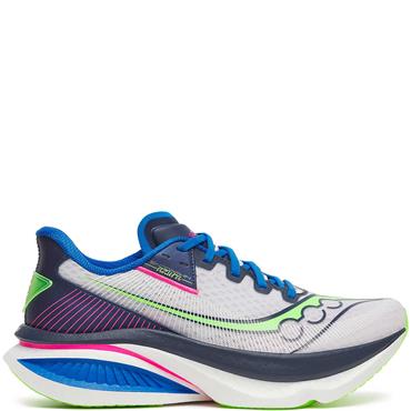 SAUCONY MENS TRAINER - WHITE NAVY